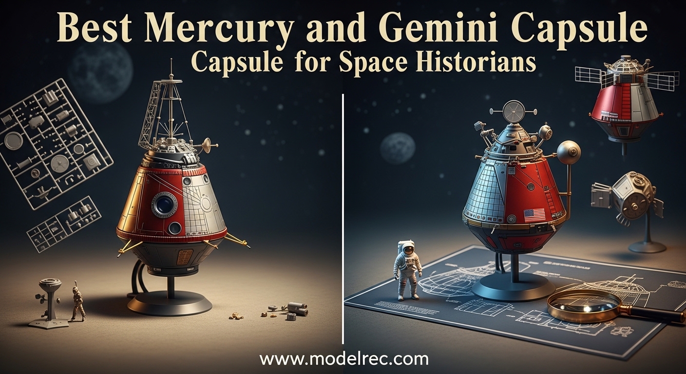 Best Mercury and Gemini Capsule Kits for Space Historians