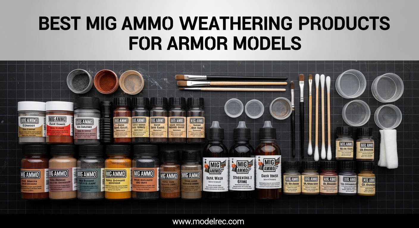 Best Mig Ammo Weathering Products for Armor Models
