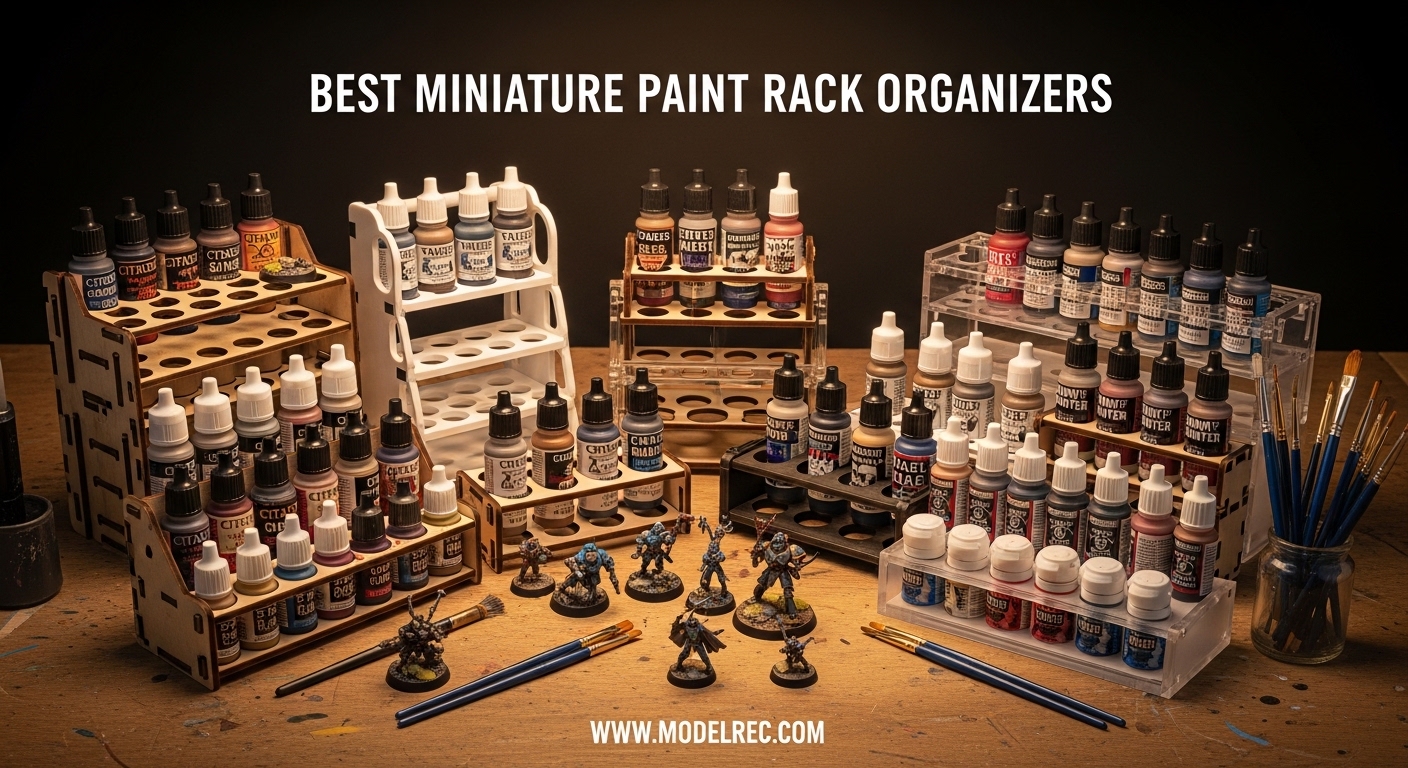 Best Miniature Paint Rack Organizers