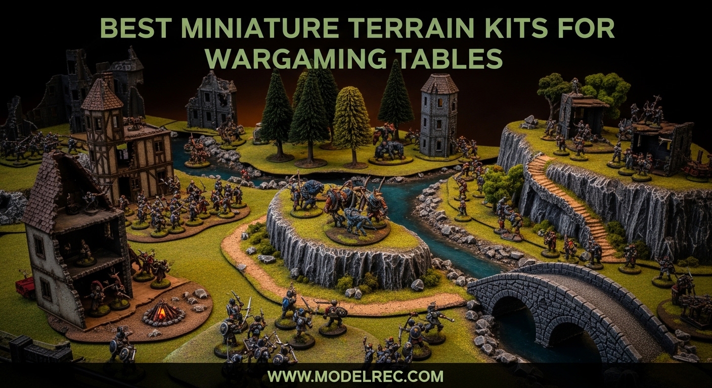 Best Miniature Terrain Kits for Wargaming Tables