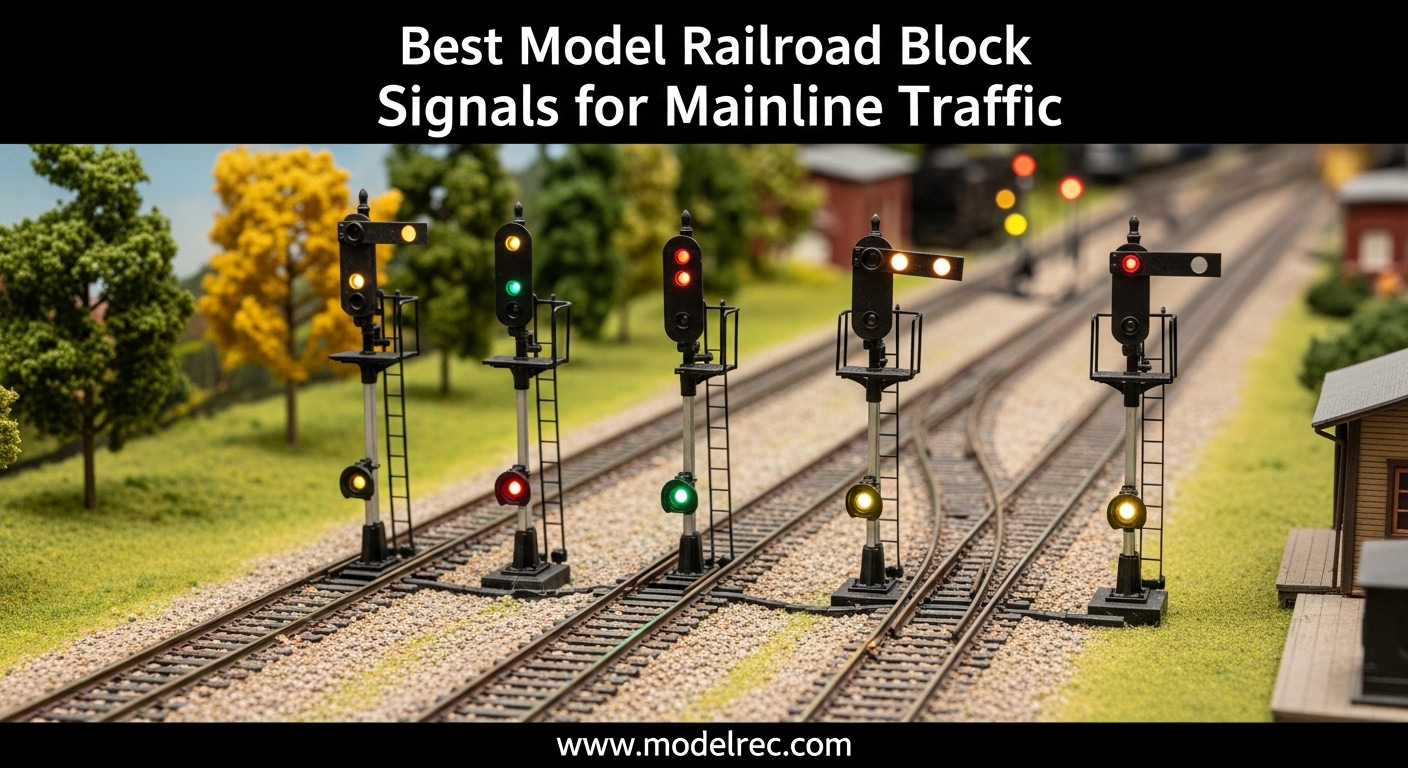 Best Model Railroad Block Signals for Mainline Traffic