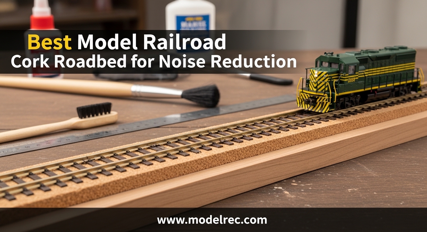 Best Model Railroad Cork Roadbed for Noise Reduction