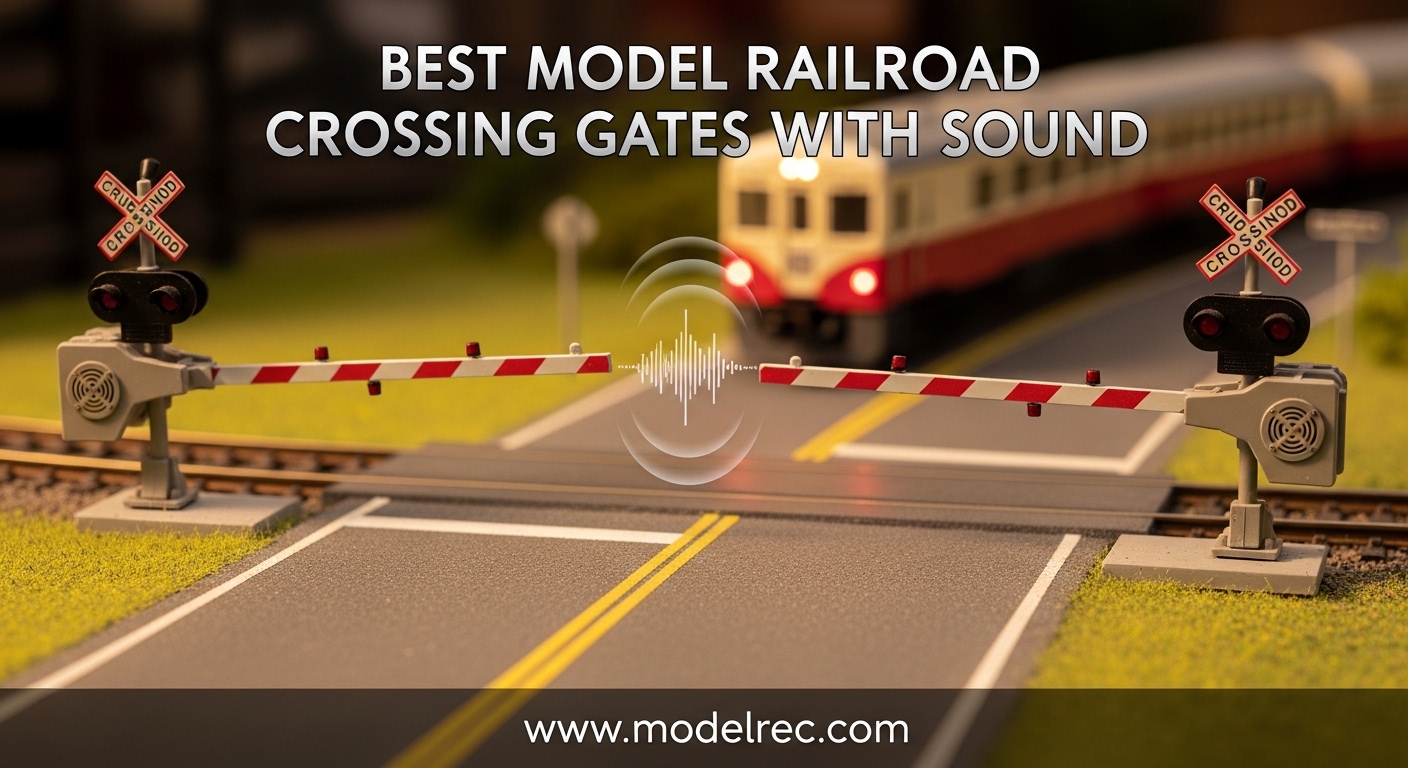 Best Model Railroad Crossing Gates with Sound