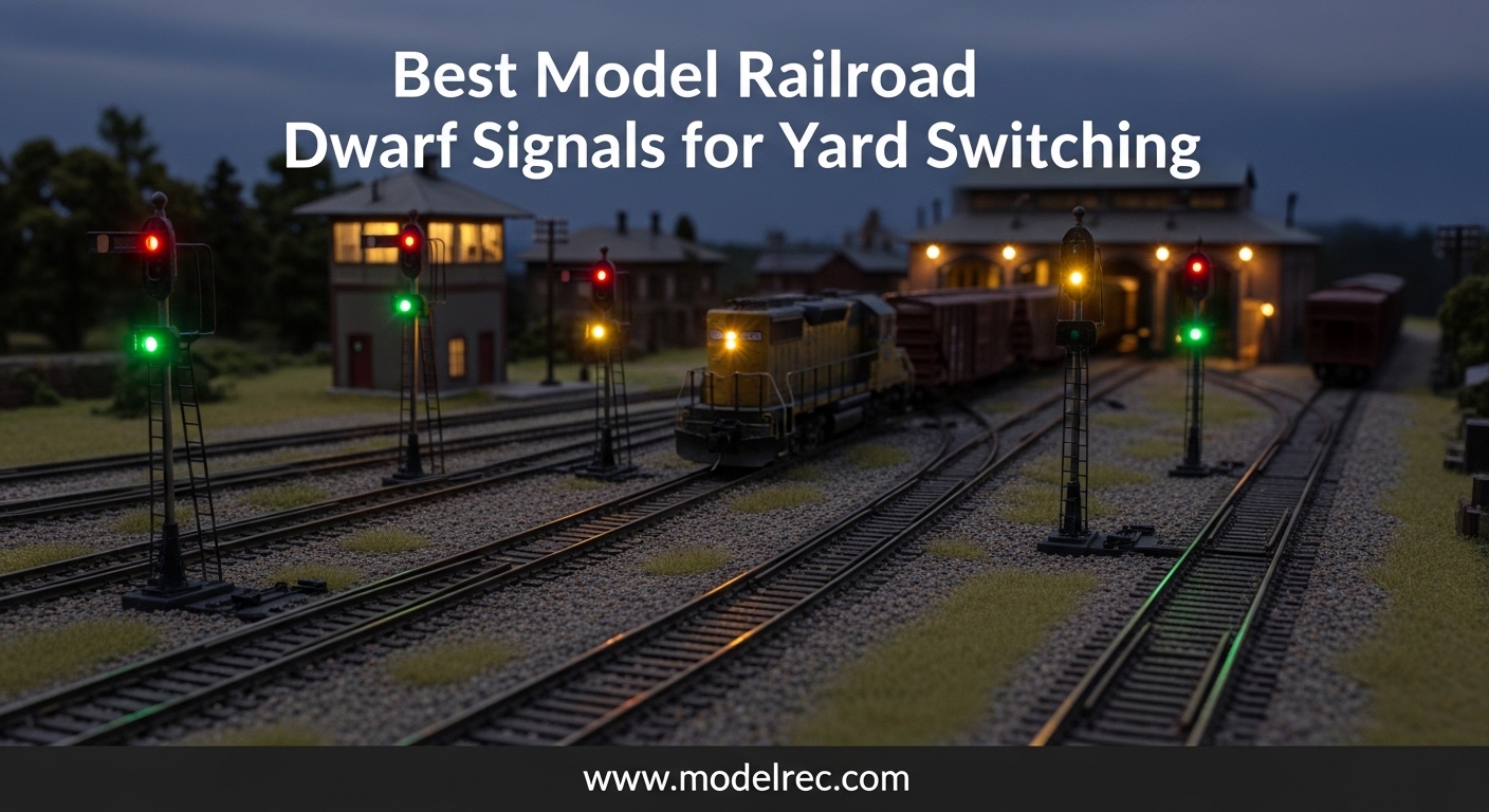 Best Model Railroad Dwarf Signals for Yard Switching