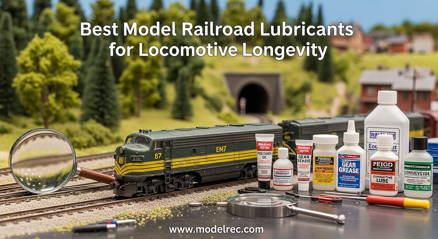 Best Model Railroad Lubricants for Locomotive Longevity