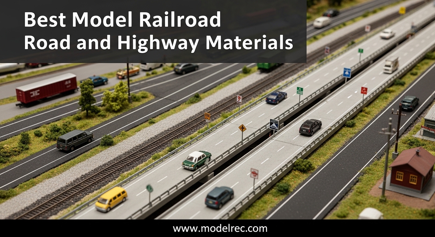 Best Model Railroad Road and Highway Materials