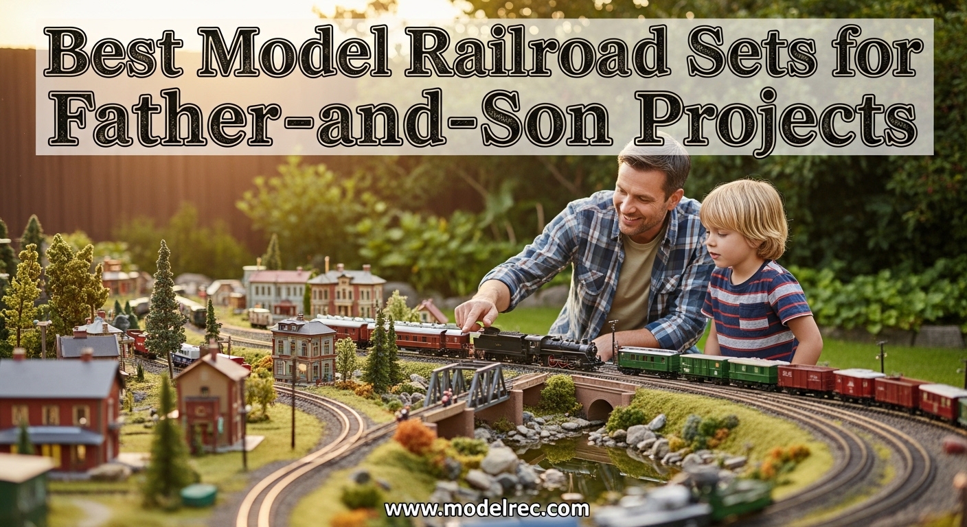Best Model Railroad Sets for Father-and-Son Projects