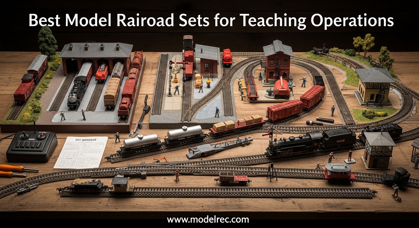 Best Model Railroad Sets for Teaching Operations