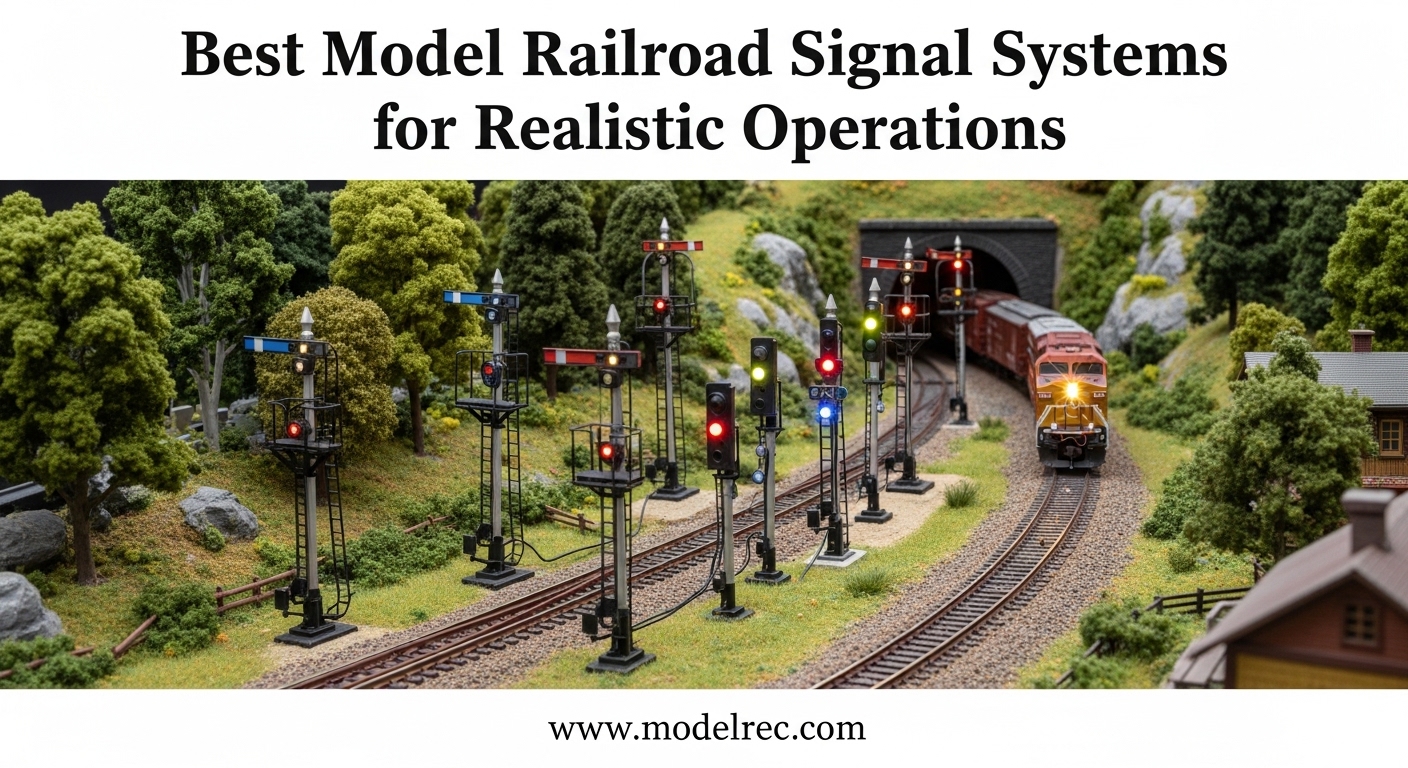 Best Model Railroad Signal Systems for Realistic Operations
