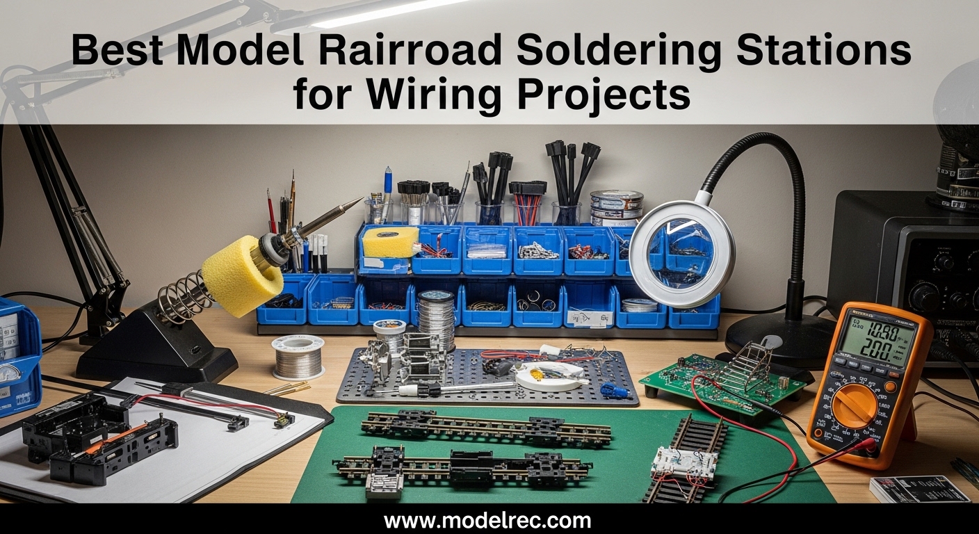 Best Model Railroad Soldering Stations for Wiring Projects