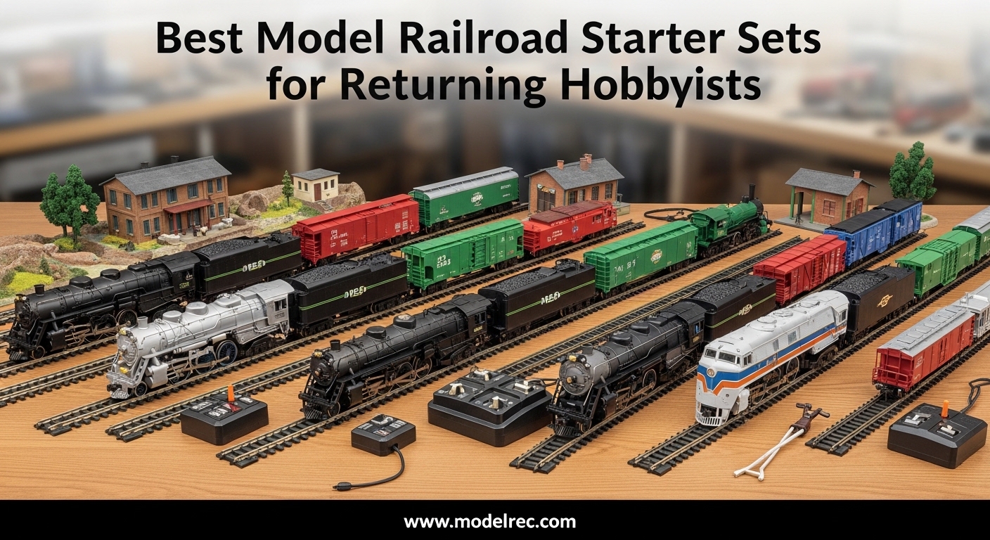 Best Model Railroad Starter Sets for Returning Hobbyists
