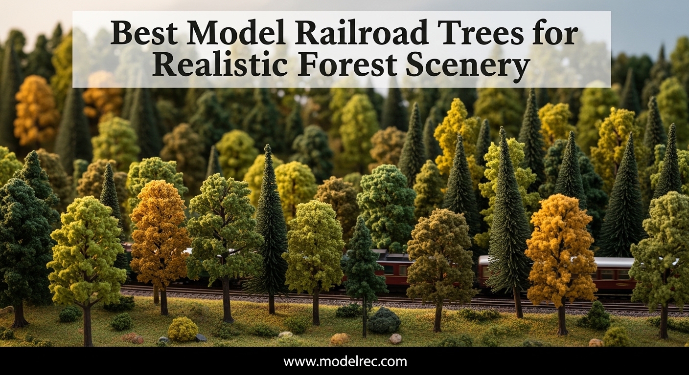 Best Model Railroad Trees for Realistic Forest Scenery