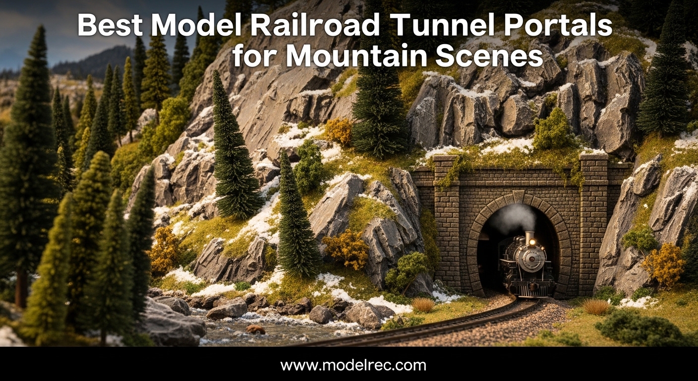 Best Model Railroad Tunnel Portals for Mountain Scenes