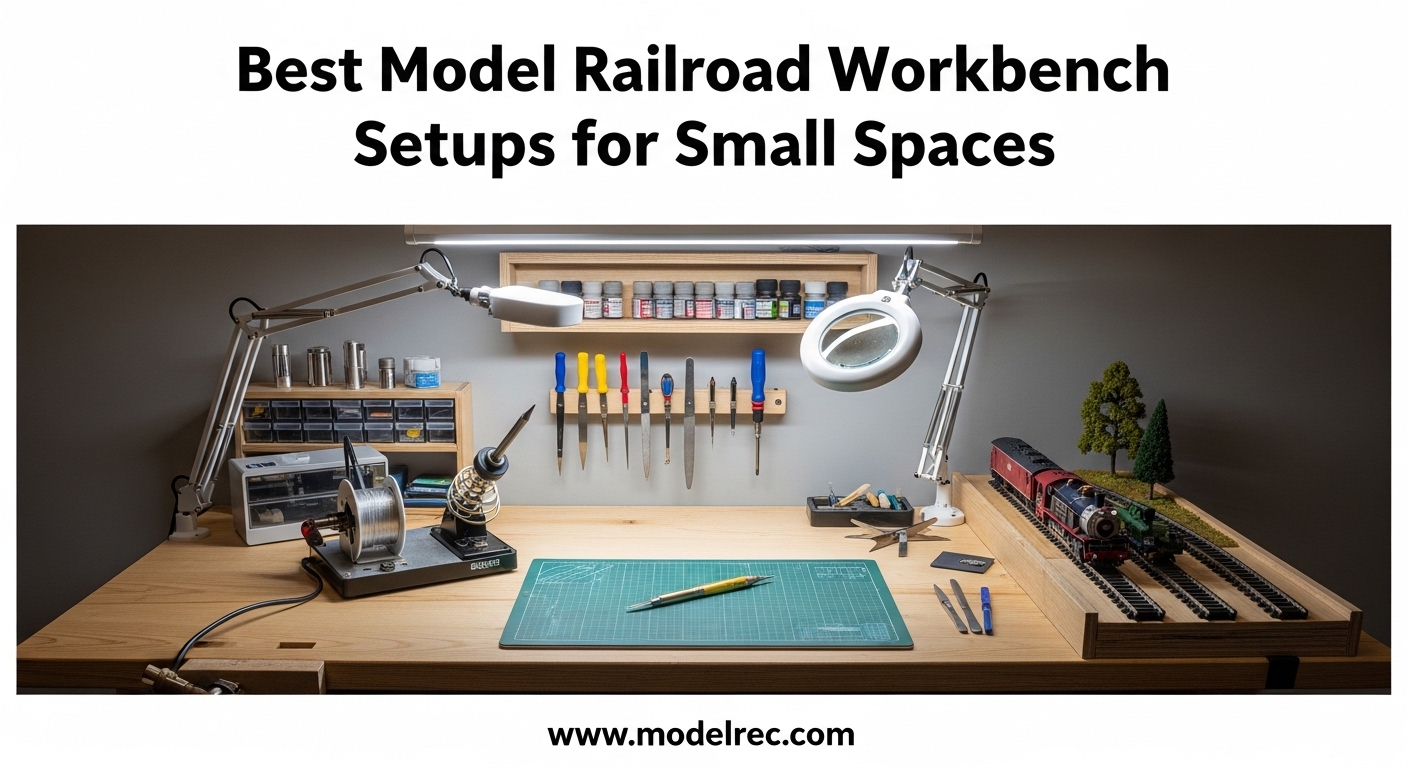 Best Model Railroad Workbench Setups for Small Spaces