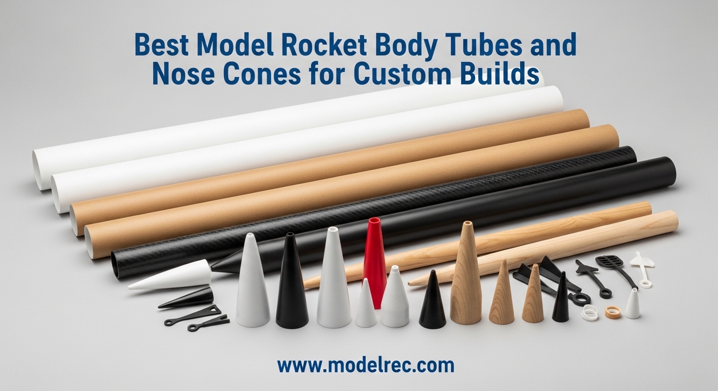 Best Model Rocket Body Tubes and Nose Cones for Custom Builds