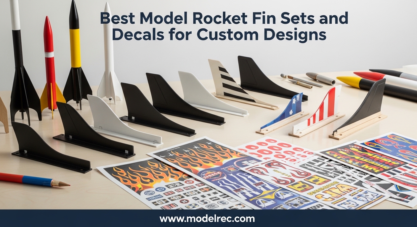 Best Model Rocket Fin Sets and Decals for Custom Designs