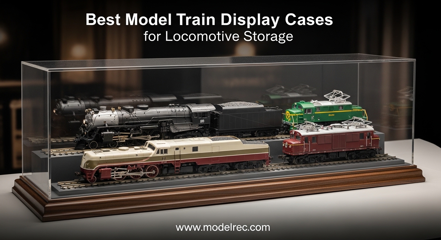 Best Model Train Display Cases for Locomotive Storage