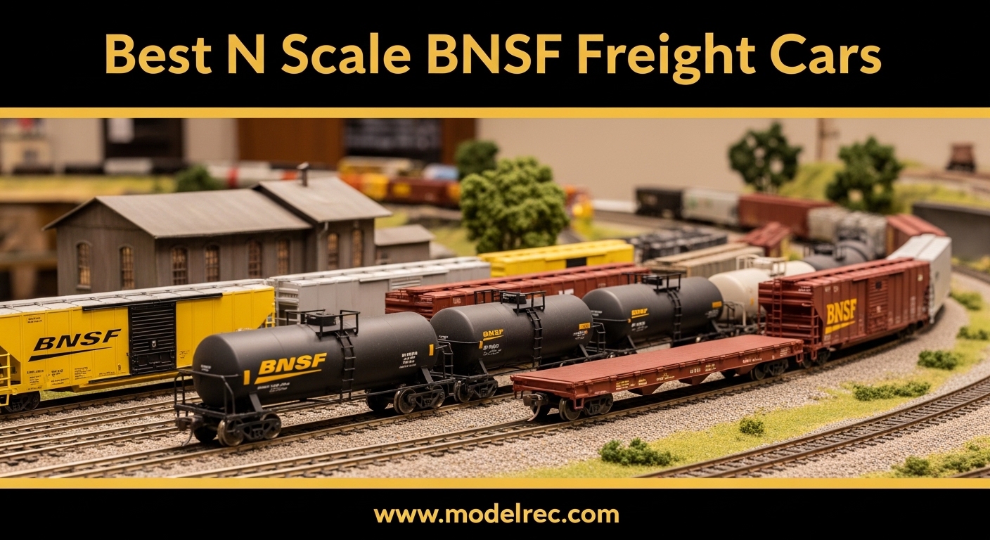 Best N Scale BNSF Freight Cars