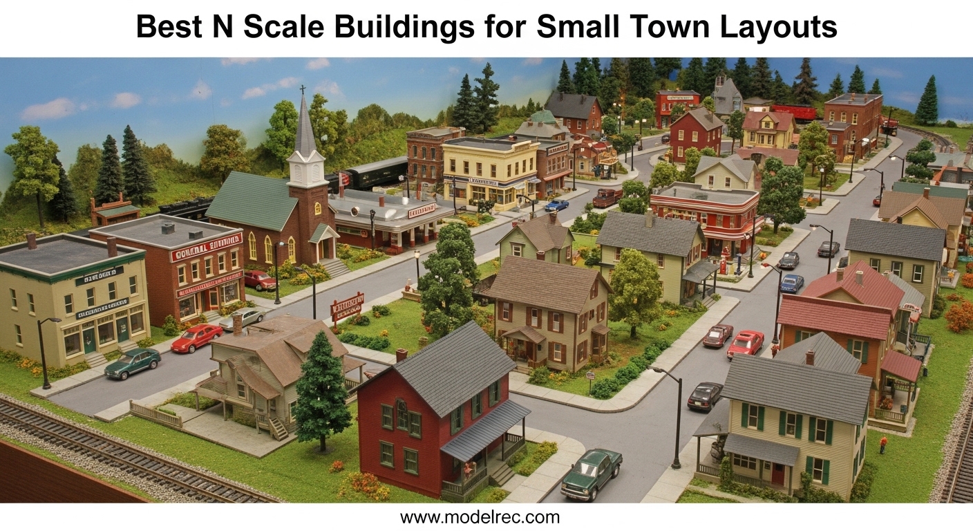 Best N Scale Buildings for Small Town Layouts