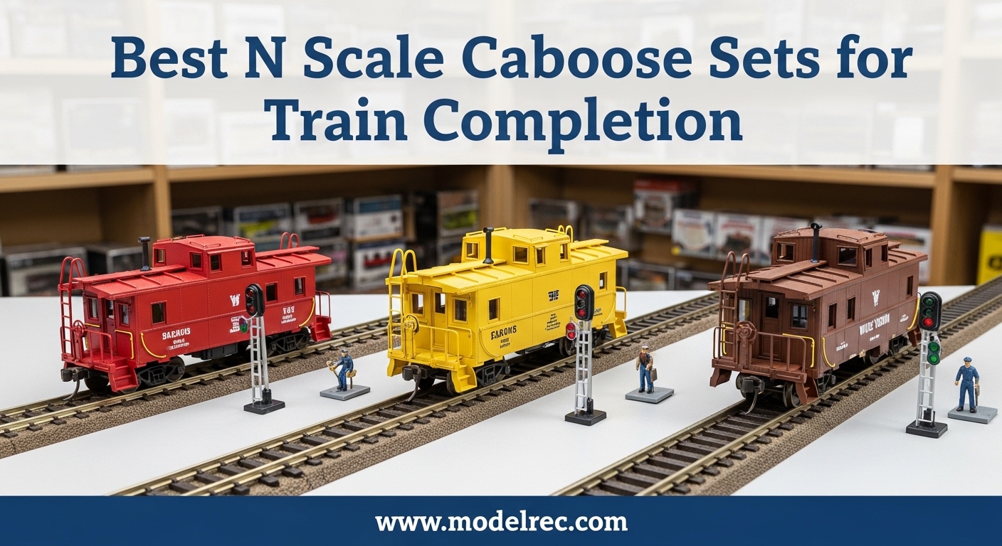 Best N Scale Caboose Sets for Train Completion
