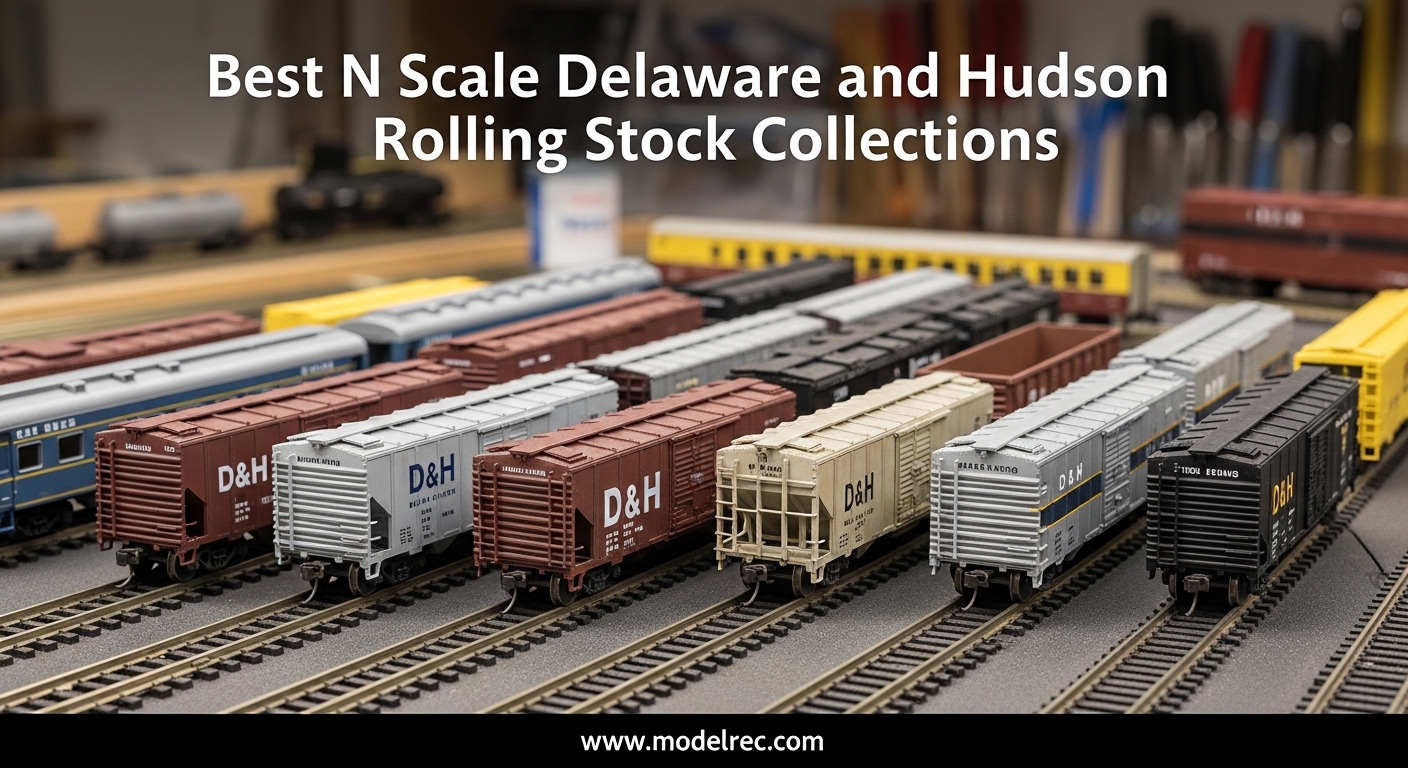 Best N Scale Delaware and Hudson Rolling Stock Collections
