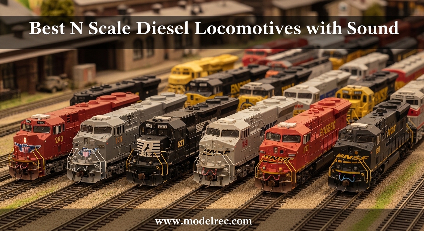 Best N Scale Diesel Locomotives with Sound