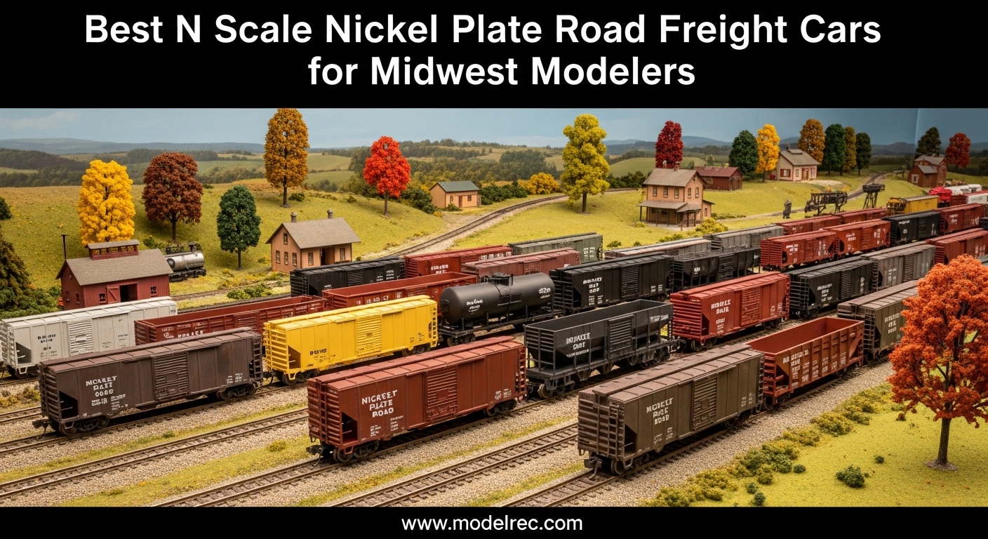 Best N Scale Nickel Plate Road Freight Cars for Midwest Modelers