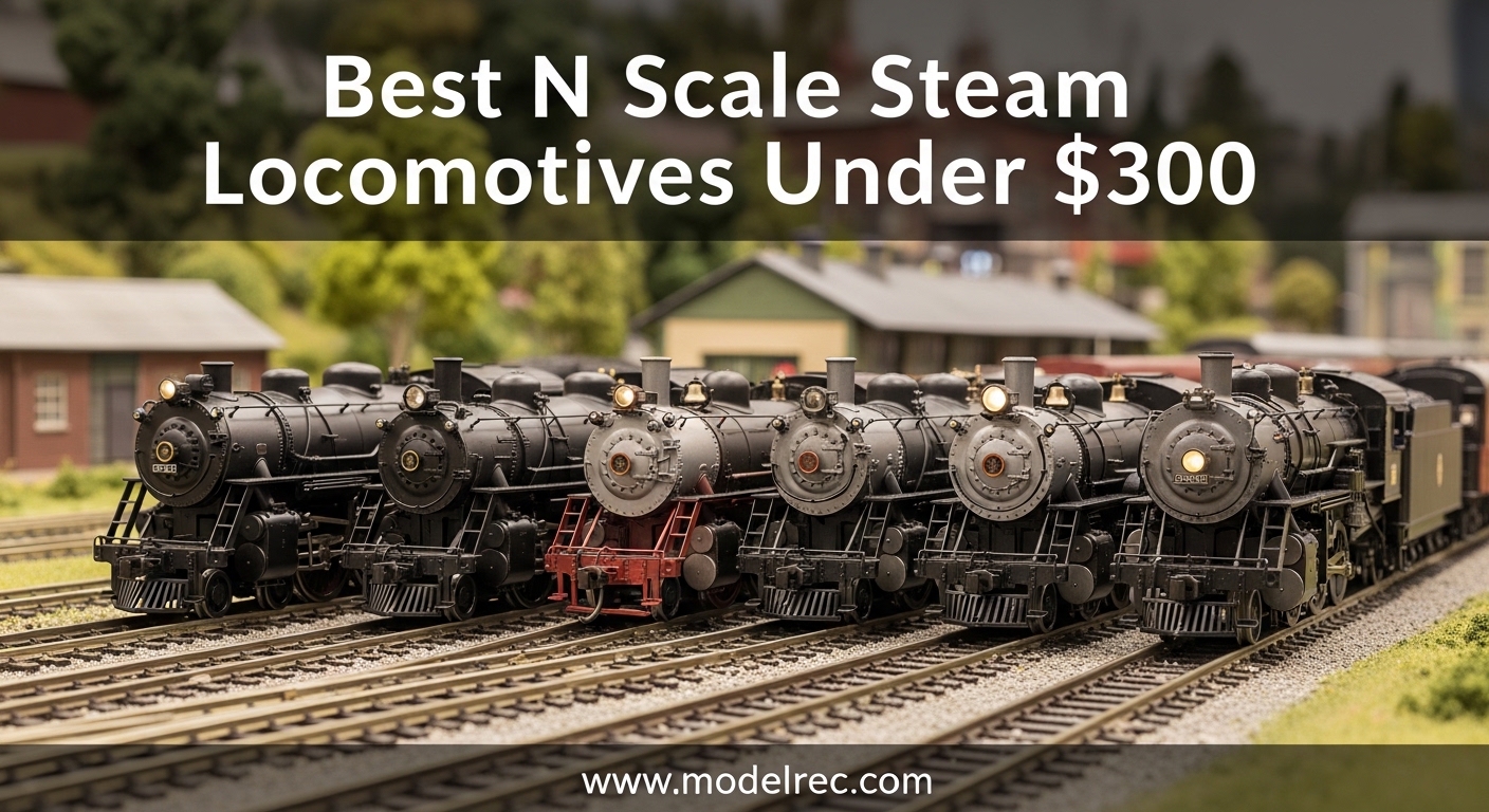 Best N Scale Steam Locomotives Under $300