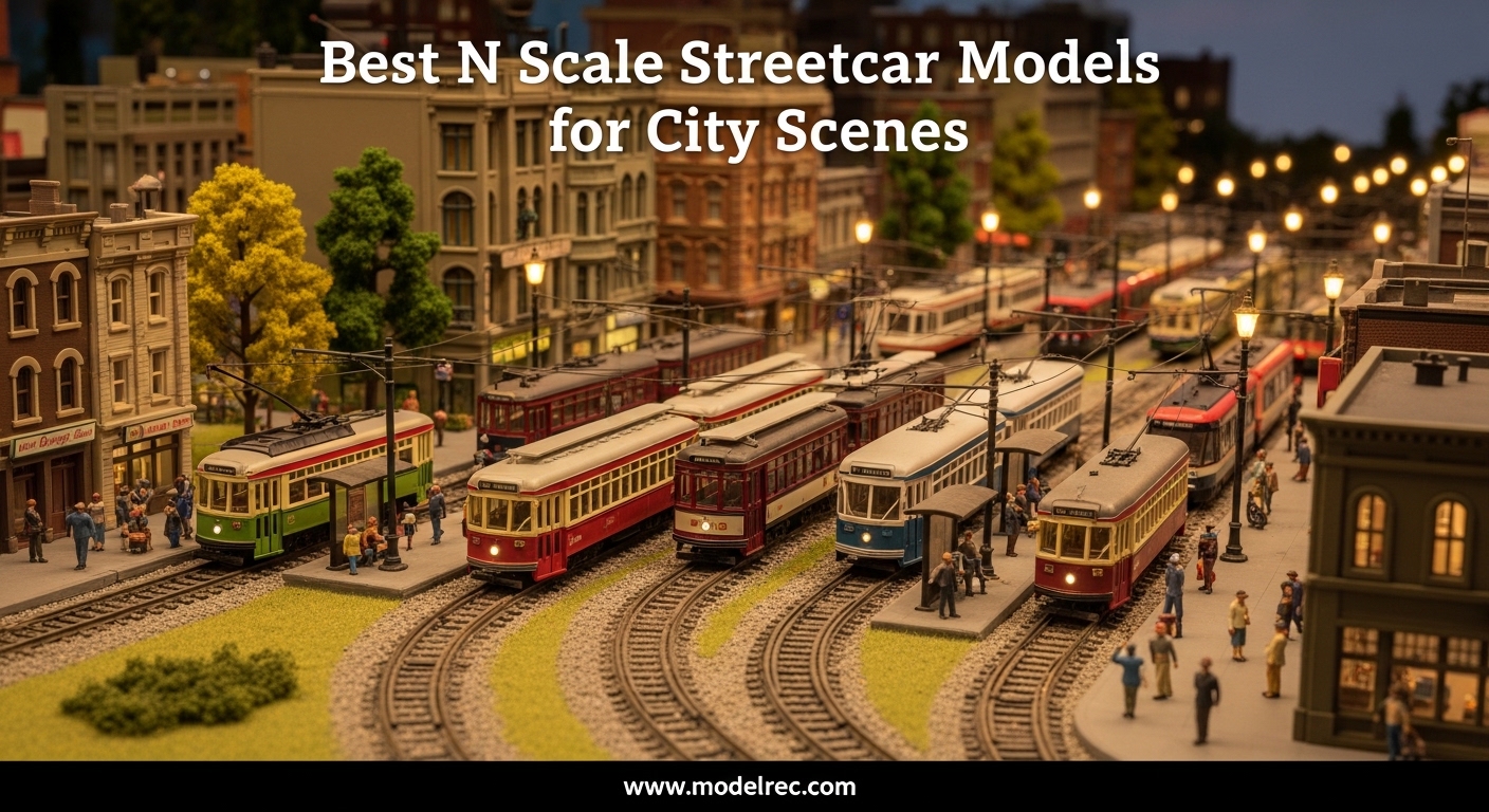 Best N Scale Streetcar Models for City Scenes