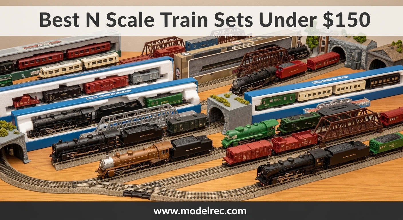 Best N Scale Train Sets Under $150