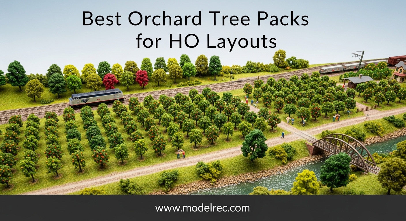 Best Orchard Tree Packs for HO Layouts