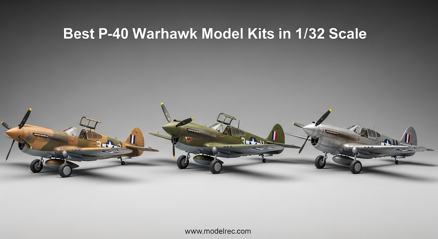 Best P-40 Warhawk Model Kits in 1-32 Scale