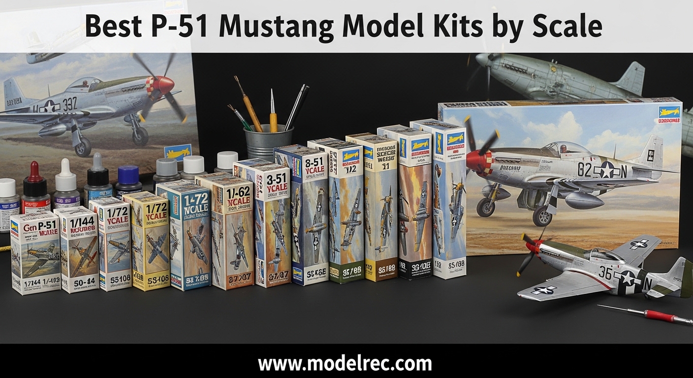 Best P-51 Mustang Model Kits by Scale