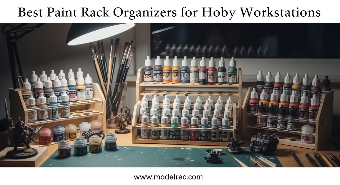 Best Paint Rack Organizers for Hobby Workstations