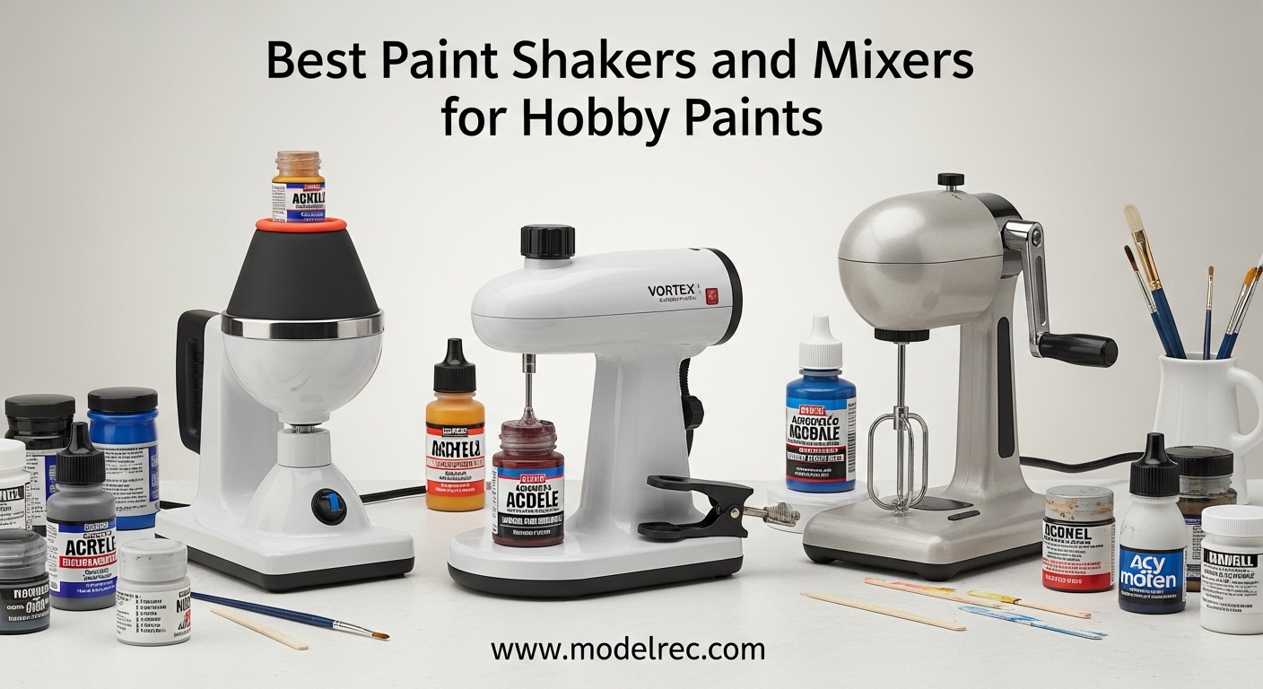 Best Paint Shakers and Mixers for Hobby Paints