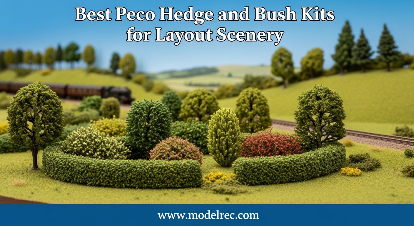Best Peco Hedge and Bush Kits for Layout Scenery