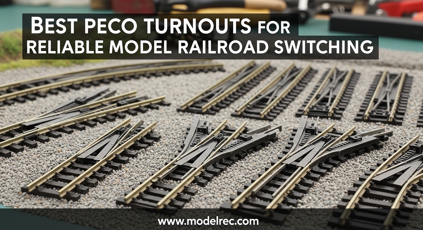 Best Peco Turnouts for Reliable Model Railroad Switching