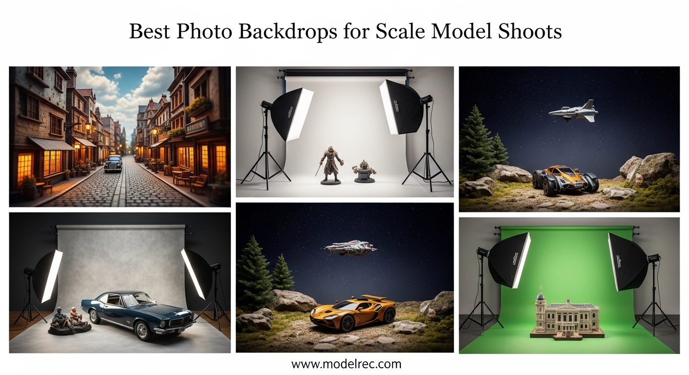 Best Photo Backdrops for Scale Model Shoots