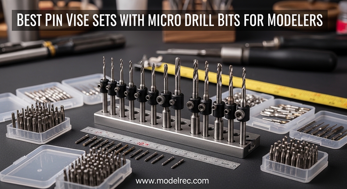 Best Pin Vise Sets with Micro Drill Bits for Modelers