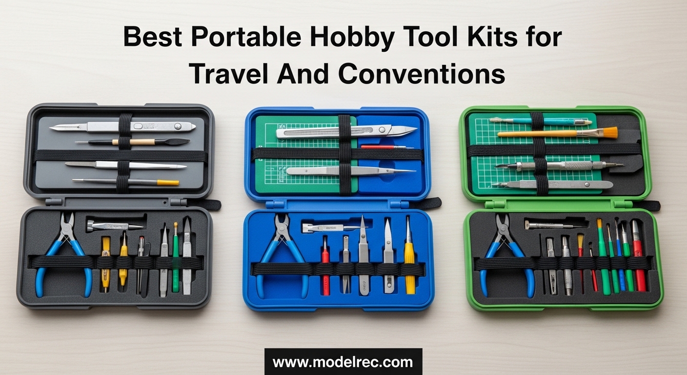 Best Portable Hobby Tool Kits for Travel And Conventions
