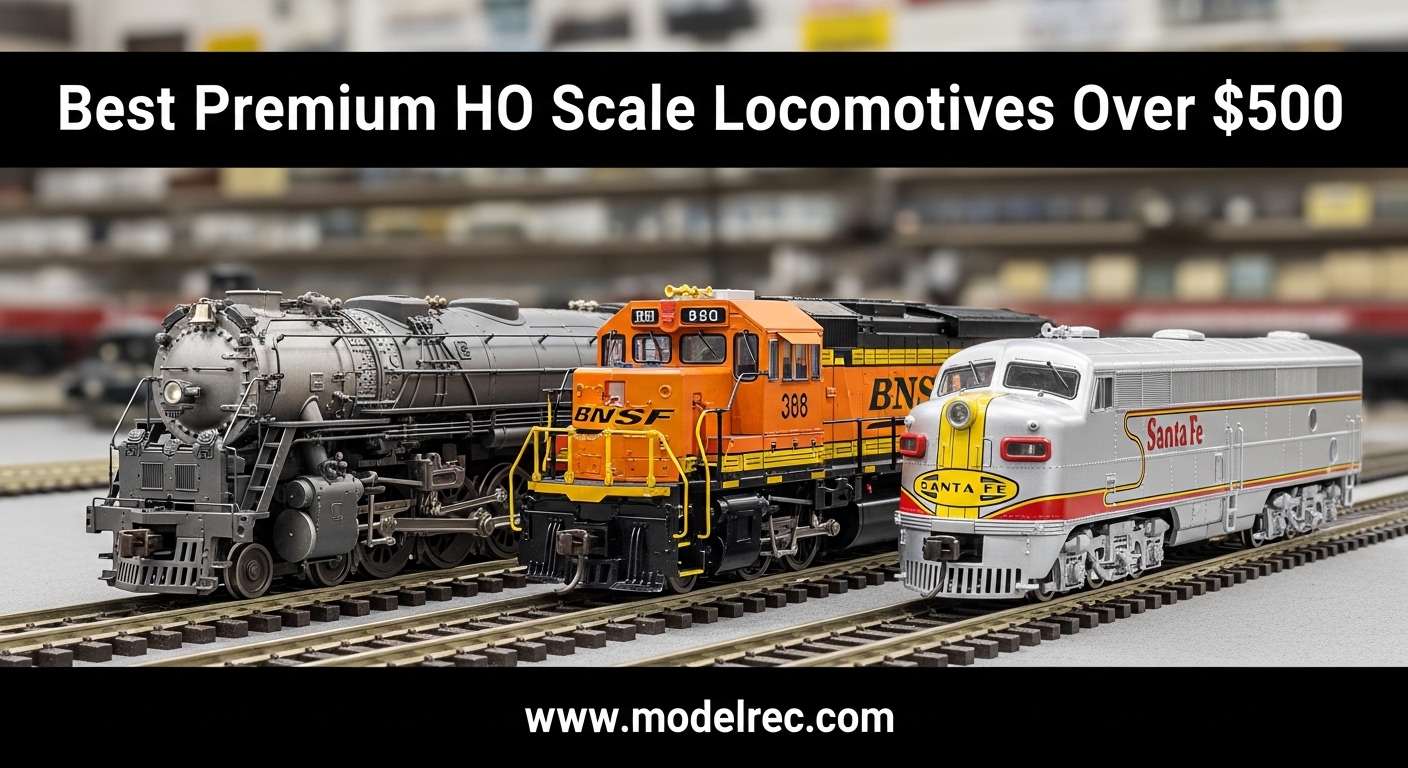Best Premium HO Scale Locomotives Over $500