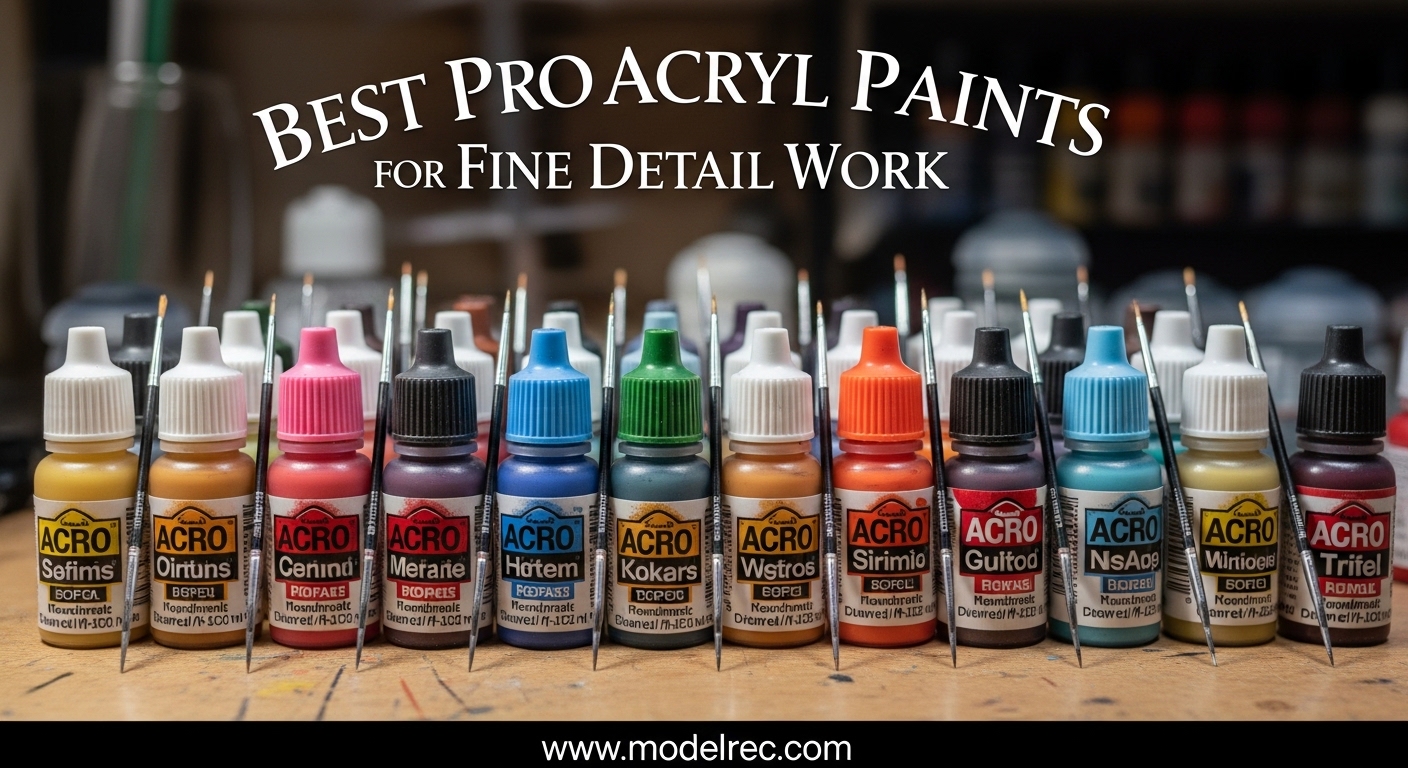 Best Pro Acryl Paints for Fine Detail Work