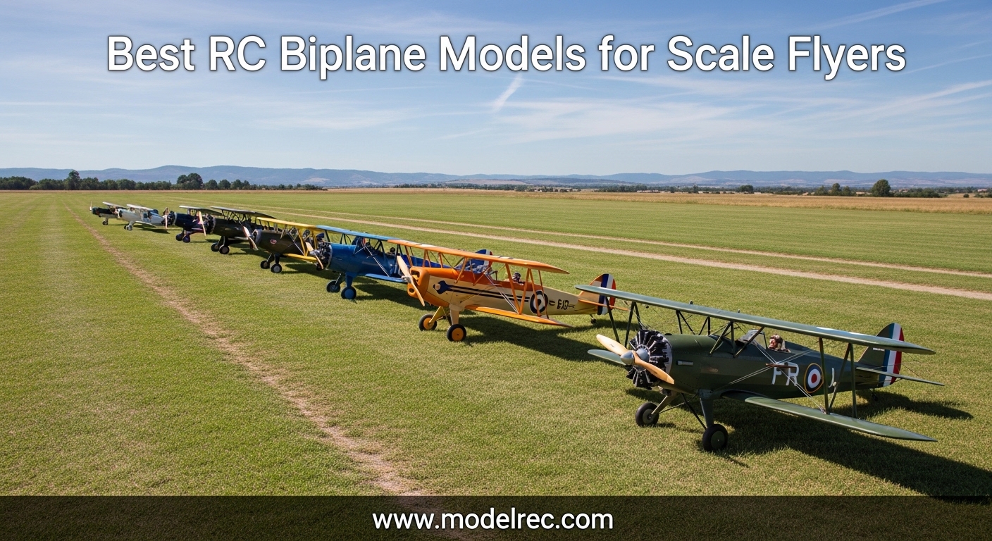 Best RC Biplane Models for Scale Flyers