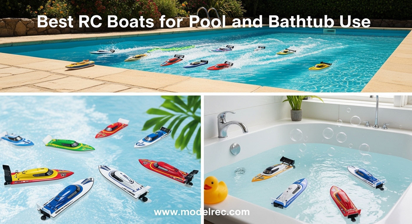 Best RC Boats for Pool and Bathtub Use