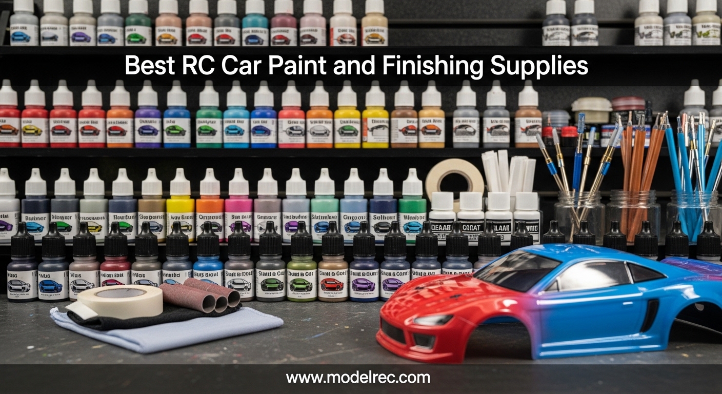 Best RC Car Paint and Finishing Supplies