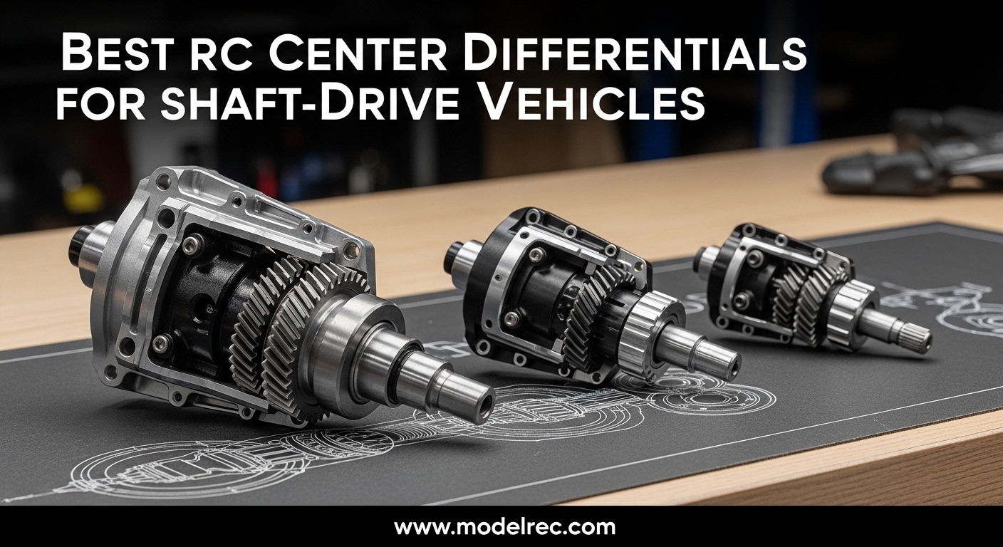 Best RC Center Differentials for Shaft-Drive Vehicles