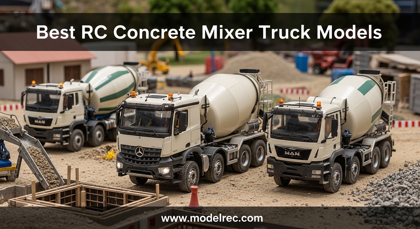 Best RC Concrete Mixer Truck Models