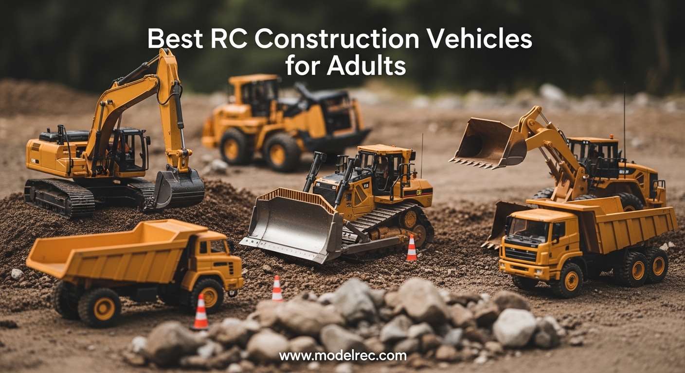 Best RC Construction Vehicles for Adults