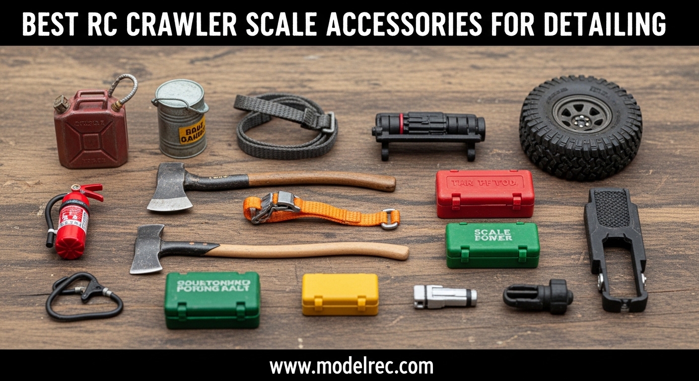 Best RC Crawler Scale Accessories for Detailing