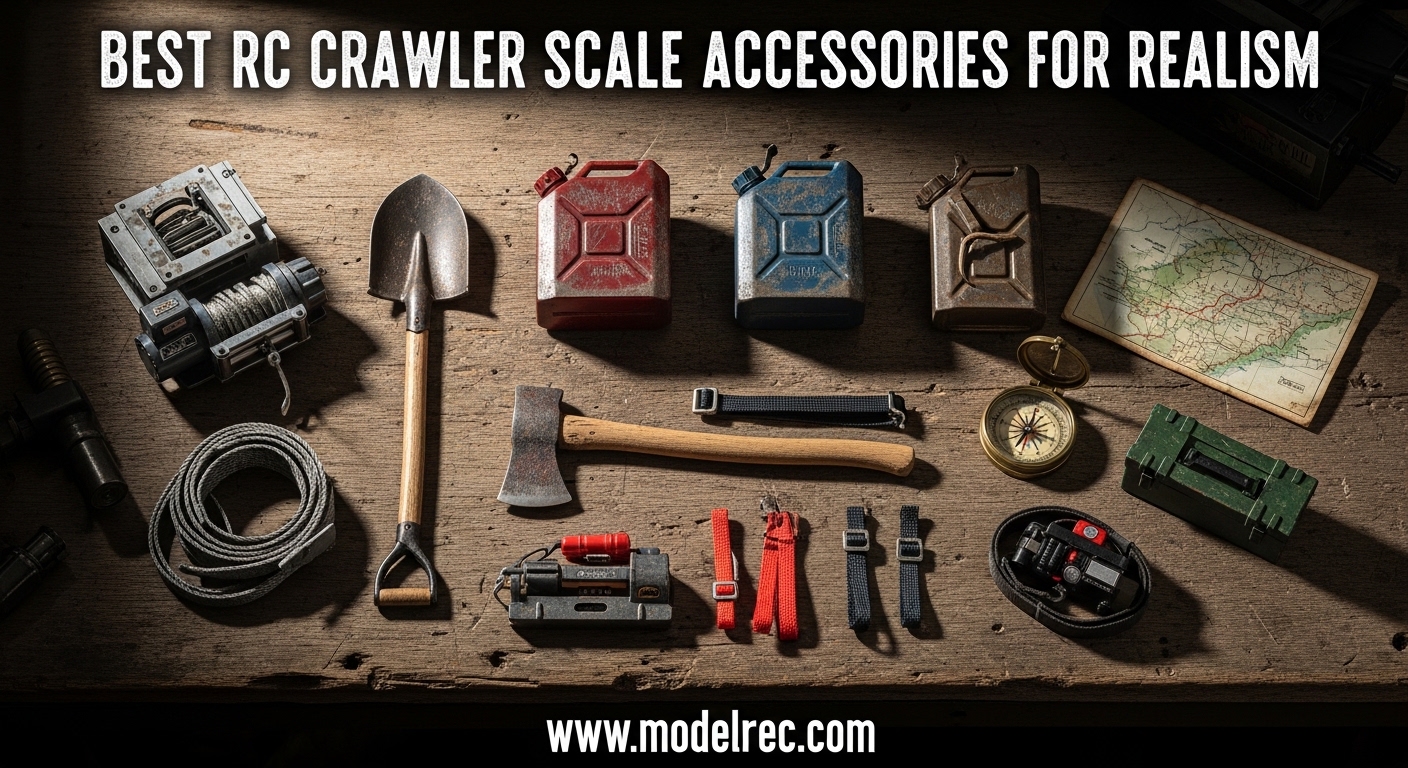 Best RC Crawler Scale Accessories for Realism